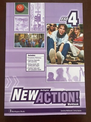 new burlington action 4º eso workbook. NUEVO. Envío URGENTE. LIBRO DE TEXTO - Imagen 1 de 2