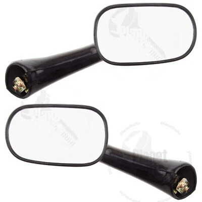 Espejo retrovisor negro para Honda CBR Hurricane VFR 750 800 juego trasero izquierdo derecho Foto 1 de 3