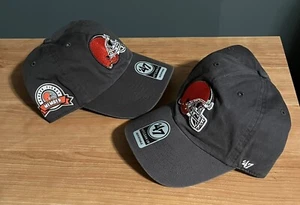Two (2) Cleveland Browns ‘47 Brand Hats Season Ticket Member Gift - Picture 1 of 1