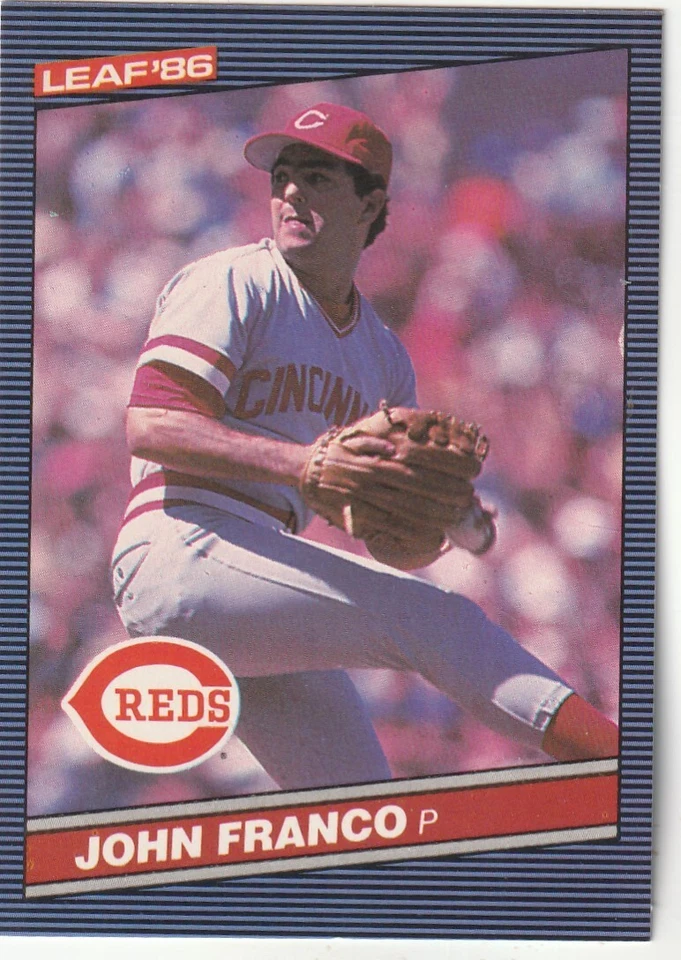 FREE SHIPPING-MINT-1986 Leaf Canadian John Franco #240 REDS - Image 1 of 1