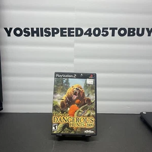 Cabela's Dangerous Hunts 2009 PlayStation 2 (PS2) Game Activision T-Teen - Picture 1 of 8