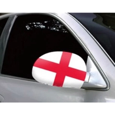 England St.George's Cross Car Mirror Flag Covers Euro/World Cup Cars/SUV's Cover