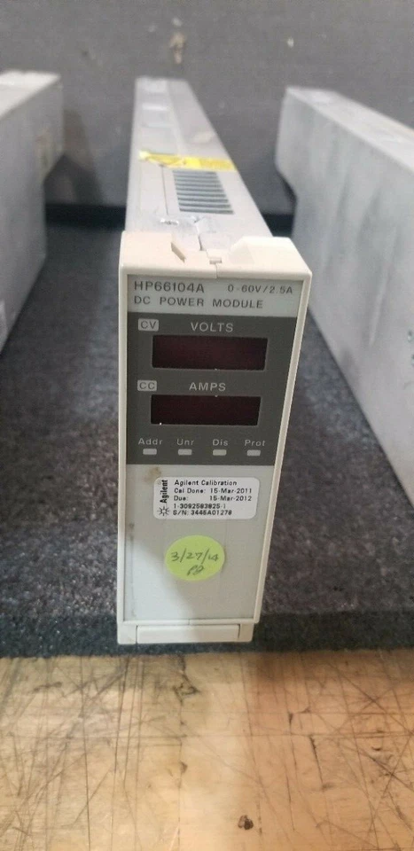 HP/Agilent 66104A DC Power Module 0-60V/0-2.5A Unit #7 - Image 1 of 1