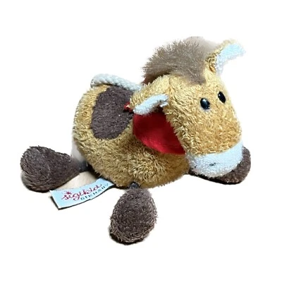 Sigikid Stofftier Pferd Anhänger Plüsch Figur Made in Germany Roter Kleks Pony - Bild 1 von 4