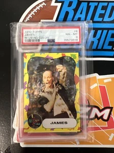 1992 Topps In Living Color James #6 Jim Carrey Rookie RC PSA 8 Nmmt C9 - Picture 1 of 3