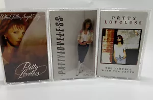 Lot of 3 Patty Loveless When Fallen Angels Fly The Trouble With The Truth Honkey - Picture 1 of 8