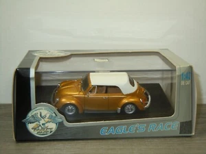 VW Volkswagen 1303 Beetle Convertible - Eagle's Race 1:43 in Box *51607 - Picture 1 of 3