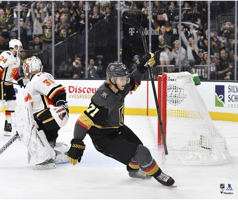 William Karlsson Vegas Golden Knights Unsigned Goal Celebrate Photo Cover