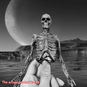 1/6 Scale Human Skeleton Half-body Flesh Blood Skeleton Model Accessorysj - Picture 1 of 19