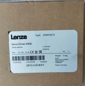 LENZE  E94AYAE   E94AYAE/S SERVO DRIVES9400 SAFETY MODULE 1XSM301  NEW .DHL/UPS - Picture 1 of 2