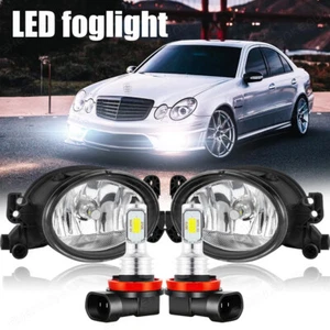 2007-2008 For Mercedes Benz Clear Lens Pair Bumper Fog Lights Replacement Lamps - Picture 1 of 24