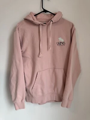 Vans Neon Pull Over Hoodie Rose Smoke Mens Small - Image 1 of 4
