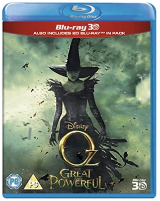 Oz the Great and Powerful Blu-ray (2013) James Franco Quality Guaranteed - Image 1 of 4