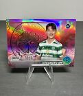 2023 Stadium Club Chrome #91 Hyeongyu Oh RC Pink/Red Electric Charge Refractor