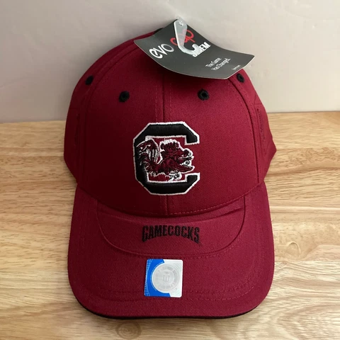 *NWT* SOUTH CAROLINA GAMECOCKS Officially Licensed EvoCap Hat *HOLDS SUNGLASSES* Cover