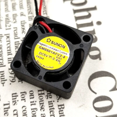 1 pcs SUNON GM0501AFV2-8 2010 5V 0.4W 2 cm DC miniature cooling fan - Image 1 of 2
