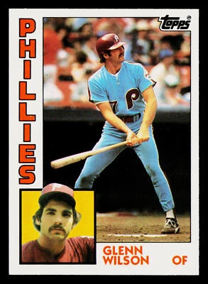 1984 TOPPS TIFFANY TRADED #129T GLENN WILSON - Image 1 of 2