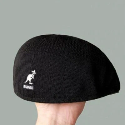 Gorra Boina Transpirable Kangol Verano Informal Tejida Gorras Hombres Mujeres Talla M Foto 1 de 3