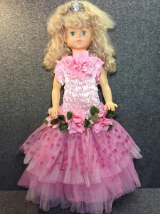 Muñeca de Colección Años 90 Size Compañero Caminando 28"-Disfraz de Hada Floral - Imagen 1 de 24