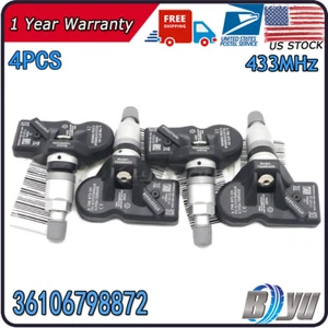 Set of 4x TPMS Tire Pressure Monitoring Sensor for BMW F30 328i 335i 36106798872 - Picture 1 of 13