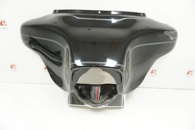 1996-2013 HARLEY ELECTRA GLIDE FLHTCUI Outer Batwing Fairing Used OEM BLACK - Image 1 of 4