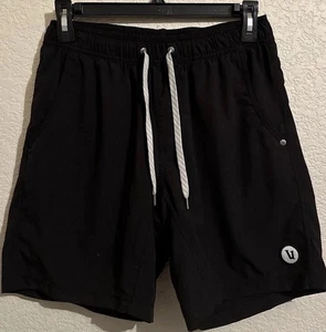 Vuori Kore Shorts 7”Size Small Lined Black Short Men’s - Picture 1 of 9