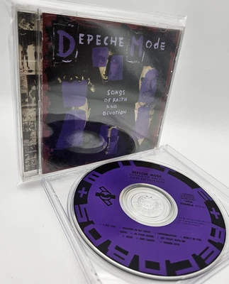 DEPECHE MODE Songs Of Faith And Devotion Japan 1st Edition Rare CD ALCB 740 1993 - Photo 1/4