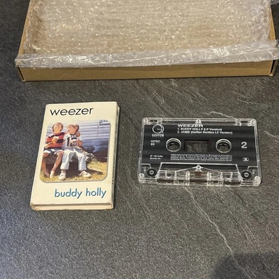 Weezer - Buddy Holly (Cassette Single, 1995) B-Side Jamie (Rarities LP Version) Foto 1 de 4