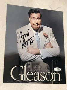 BRAD GARRETT SIGNED 8X10 PHOTO ACTOR JACKIE GLEASON 2002 CBS TV FILM JSA - Picture 1 of 5