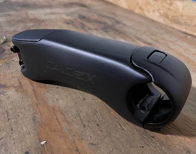 Cadex Race Stem 120mm 31.8mm 1 1/4" Steer Carbon Road Bike +/- 10 Degrees Black - Image 1 of 4