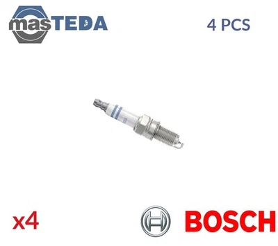 0 242 135 563 ENGINE SPARK PLUG SET PLUGS BOSCH 4PCS FOR DAIHATSU TERIOS,MATERIA - Image 1 of 4