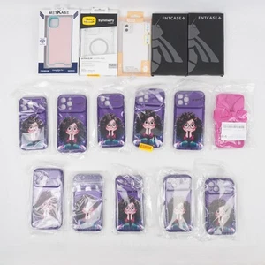 MetKase, OtterBox, & More Assorted iPhone & Other Phone Cases Lot of 16 - Imagen 1 de 16