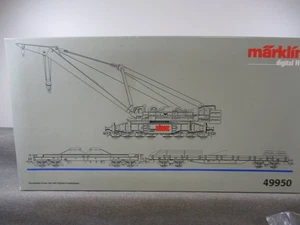 Märklin Spur H0 49950 Eisbahn-Kran-Set AC MM Digital Bodenplatte fehlt  in OVP - Bild 1 von 14