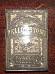 Yellowstone Theory 11 Playing Cards Standard Poker Deck NEW & SEALED - Picture 1 of 2