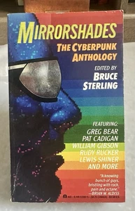 Mirrorshades “Cyberpunk Anthology” Vintage 1988 Ace Science Fiction Paperback - Picture 1 of 9