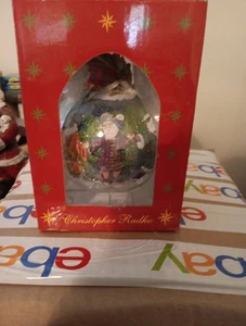 Christopher Radko Santa's Around the World II Christmas Ornament In Box 2001 VTG - Picture 1 of 5