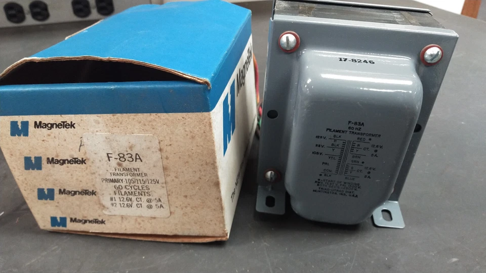 Transformer F83A  12.6 V CT magntek - Image 1 of 1