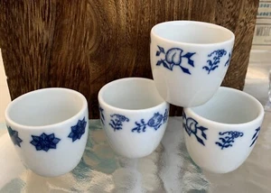 Porsgrund Egg Cups, Lot Of 4 - Picture 1 of 2