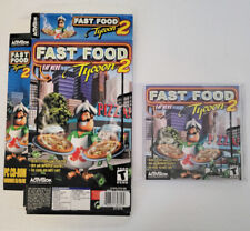 Fast Food Tycoon 2 PC Game in Box Tested & Working