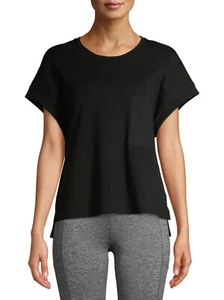 Camiseta negra con bolsillo Avia Athleisure para dama talla 2XL - Imagen 1 de 6