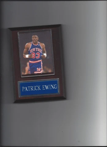 PATRICK EWING PLAQUE NEW YORK KNICKS NY BASKETBALL NBA Cover