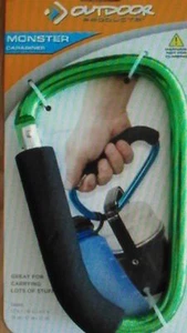 Outdoor Products Monster Carabiner - Blue - Picture 1 of 4