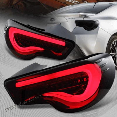 For Scion FRS FT86 Subaru BRZ DRL Smoke Housing / Smoke Lens LED Tail Light Lamp - Image 1 of 4