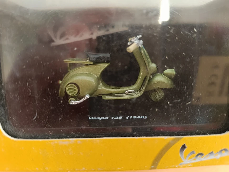 Vespa 125  1948, scale 1:32 ,vintage Diecast, Standmodell, New in box-OVP - Bild 1 von 1