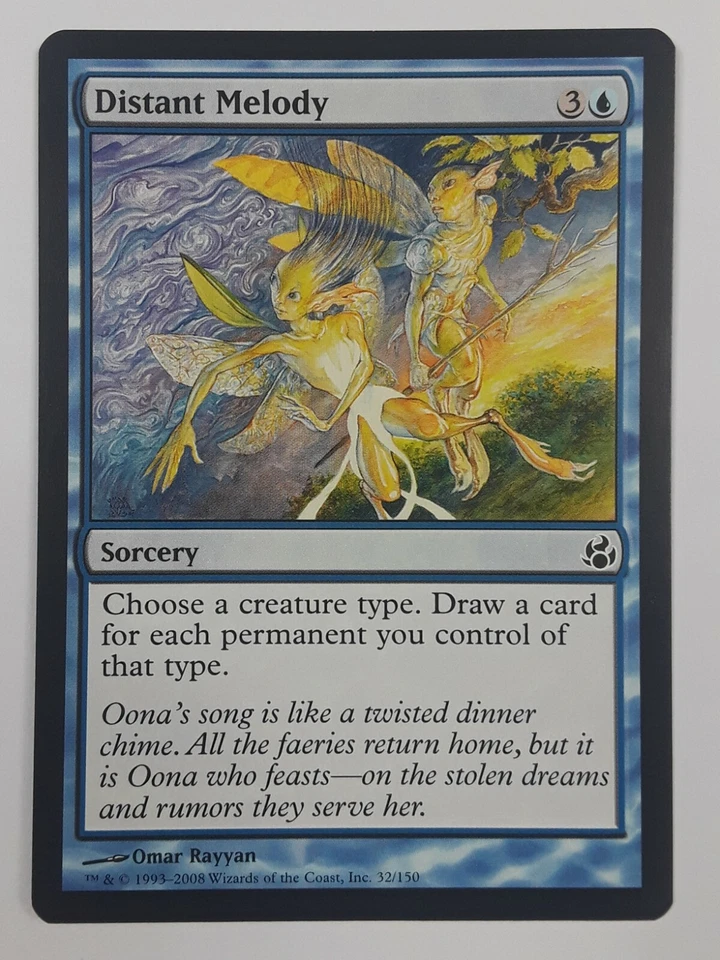 Distant Melody Morningtide Magic the Gathering Mtg x1  - Image 1 of 1