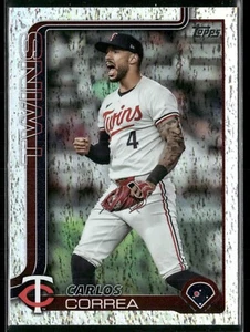 2025 Topps Series 1 - #275 Carlos Correa Sandglitter  - Picture 1 of 2
