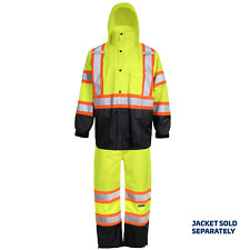 Safety TWO TONE RAIN SET WITH X REFLECTIVE STRIPS ON BACK JORESTECH