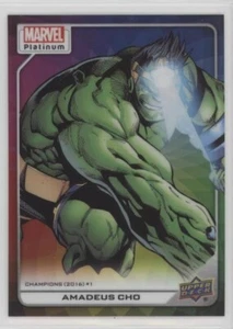 2023 Upper Deck Marvel Platinum High Series Rainbow Color Wheel Amadeus Cho - Picture 1 of 2