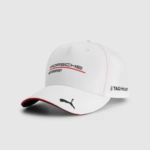 Gorra de béisbol oficial Porsche Motorsport PUMA Team Le Mans blanca - Imagen 1 de 8