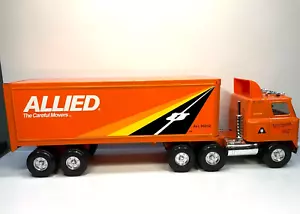 Camion Allied Van Lines acciaio pressato Ertl grande scala 1/16 - Foto 1 di 11